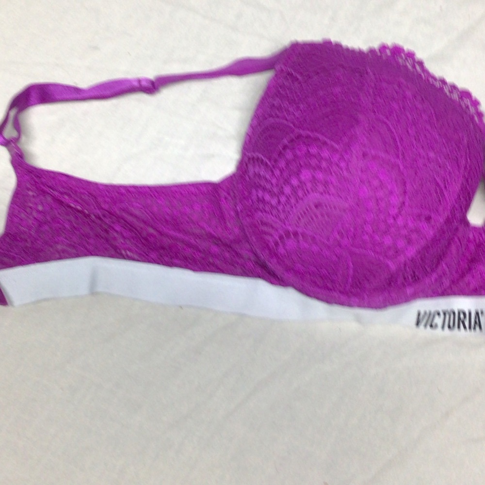 Victoria's Secret Vibrant Purple Lace Bra - Picture 4 of 8